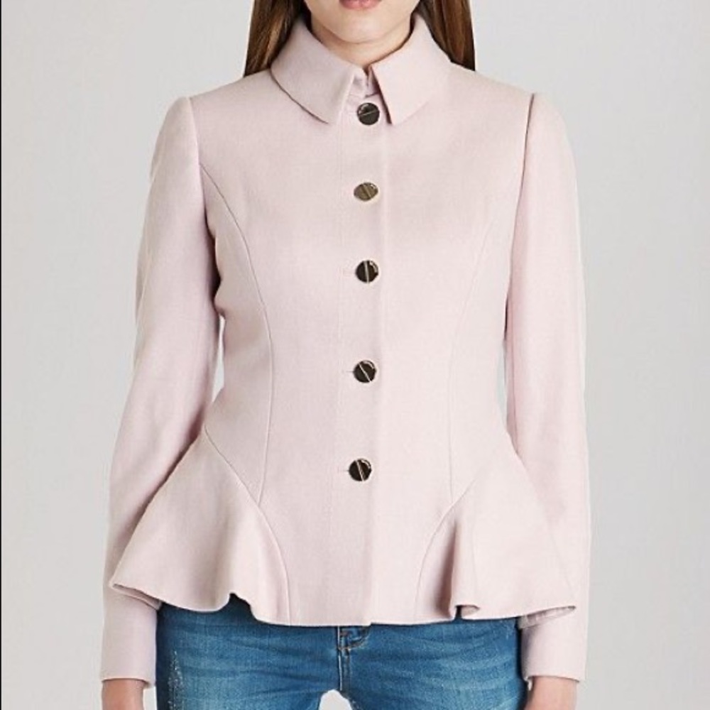 Ted Baker Bracti Peplum Coat